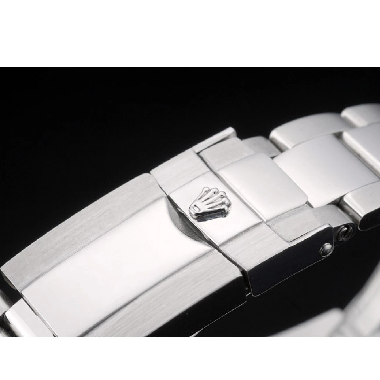 Rolex copies cheap 80297 Daytona Stainless Dial Steel Rolex Bracelet White Swiss 0610
